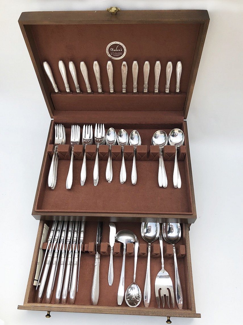 Gorham Sterling Gorham Sterling Silver 84 Piece Flatware Service in