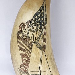 Lady Liberty Whale Tooth