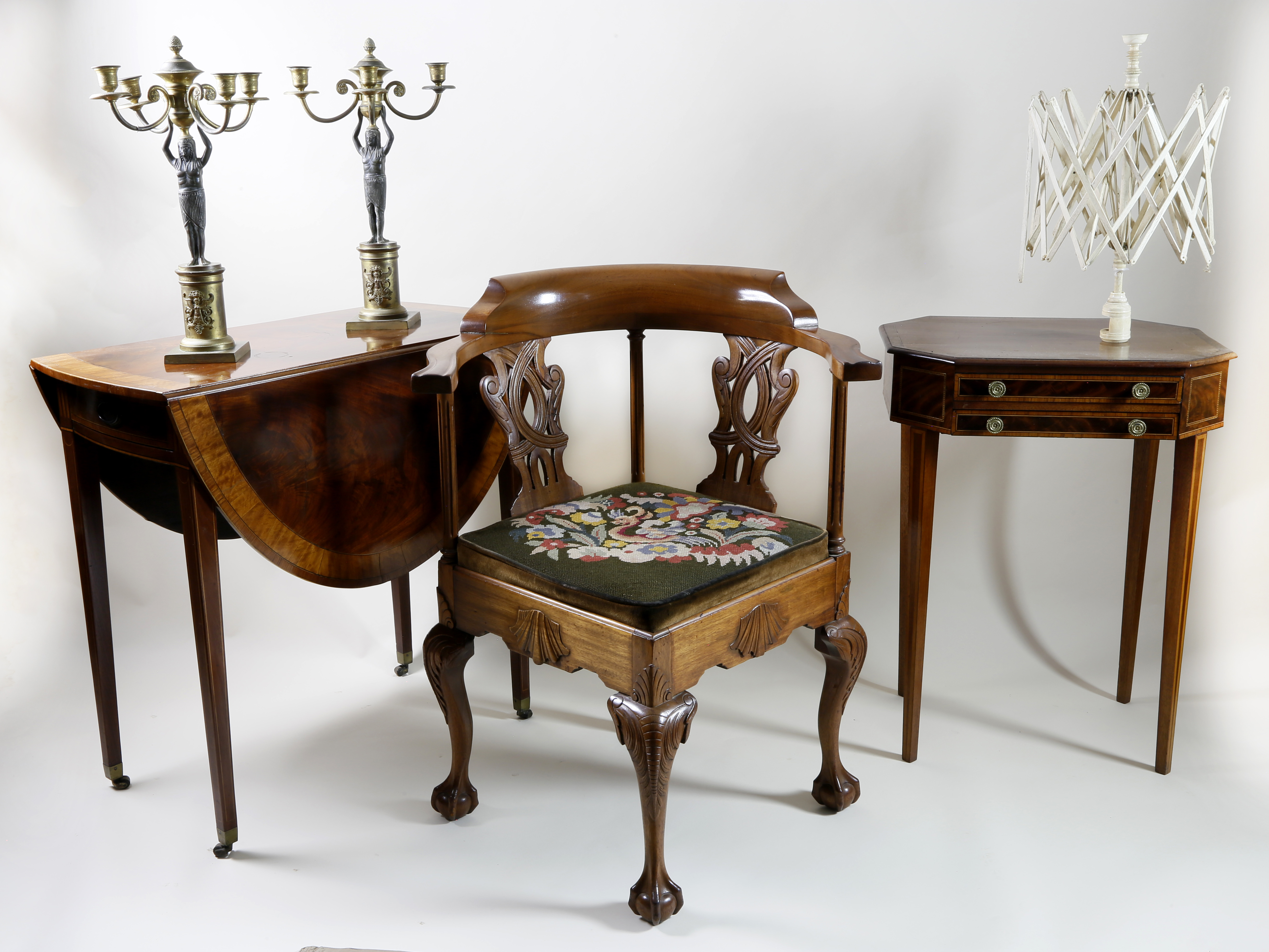 English Furniture - Group of 19th Century English Formal