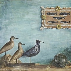 Ruth Haviland Sutton Oil on Canvas “Objects of the Shore and Sea”
