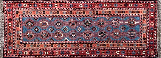 Pakistani Wool Flat Weave Hand Knotted Carpet