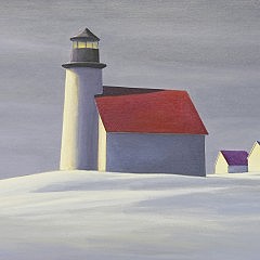 Joan Albaugh Oil on Canvas “Winter Watch”