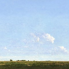 Kenneth Layman Oil on Board “Bartlett Farm”
