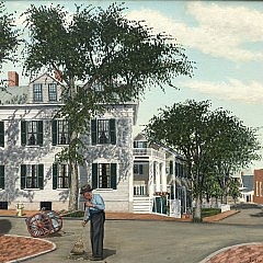 Julian E. Yates Oil on Canvas “Robert’s House”