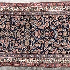 Antique Hamadan Runner Carpet 3.3 x 17.3