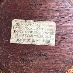 Assortment of Nantucket Baskets