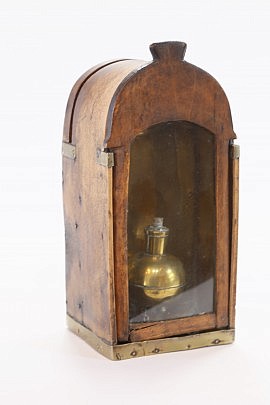 Small Antique Miniature Night Watchman