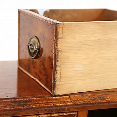 19th C. Bird’s Eye Maple Fifteen-Drawer Apothecary Chest