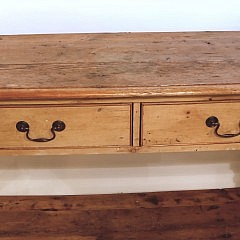 Demi-Lune Pine Sideboard