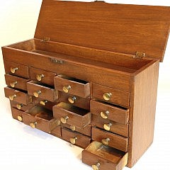 Green Bros. Watchmaker and Jeweler’s General Supply Cabinet