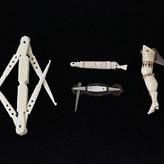 Whaleman Made Whalebone Hygiene Tools