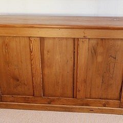 19th C. English Pine Clerk’s Cabinet with Four Drawers