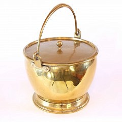 brass ash bucket