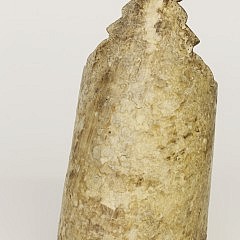 Levi Edmonds Trident Horn Grease Cup, 19th century