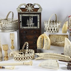 Featuring the Thomas A. Gray AND the Wooden Duck Antique Store Scrimshaw Collections
