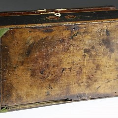 Lady’s Trinket Box with Applied Whale Ivory Carvings