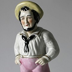 Porcelain Bank Man