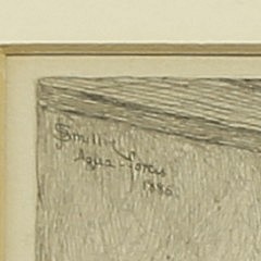 James D. Smillie After Eastman Johnson Etching “A Glass with the Squire”