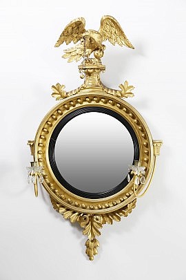 Regency Giltwood Girandole Mirror