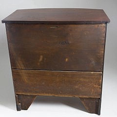 Federal Inlaid Mahogany Child’s Chest of Drawers