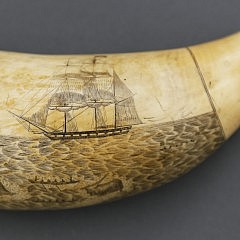 William Lewis Roderick Scrimshaw Whale Tooth