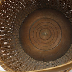 Nest of Two Joseph Fisher Nantucket Baskets