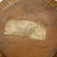 Nest of Two Joseph Fisher Nantucket Baskets