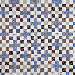 Postage Stamp Patchwork Quilt