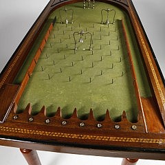 French Fruitwood Pinball Game, circa 1870