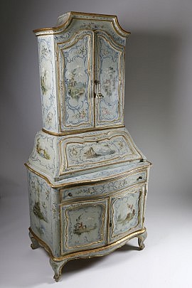 Venetian Bureau Bookcase