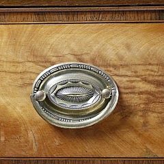 Satinwood and Rosewood Inlaid Mahogany Bow-fronted Chest of Drawers