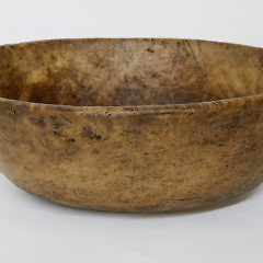 Burlwood Oval Bowl