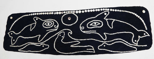 Haida Ceremonial Button Blanket, Northwest Coast