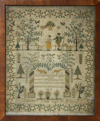 American Sampler by Elizabeth Yates Age 10 Years