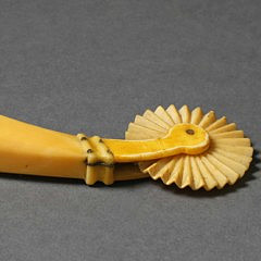 Whale Ivory Pie Crimper