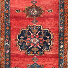 Caucasian Karabakh Hand-Knotted Oriental Rug