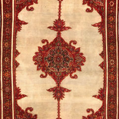 Persian Malayer Hand-Knotted Oriental Rug