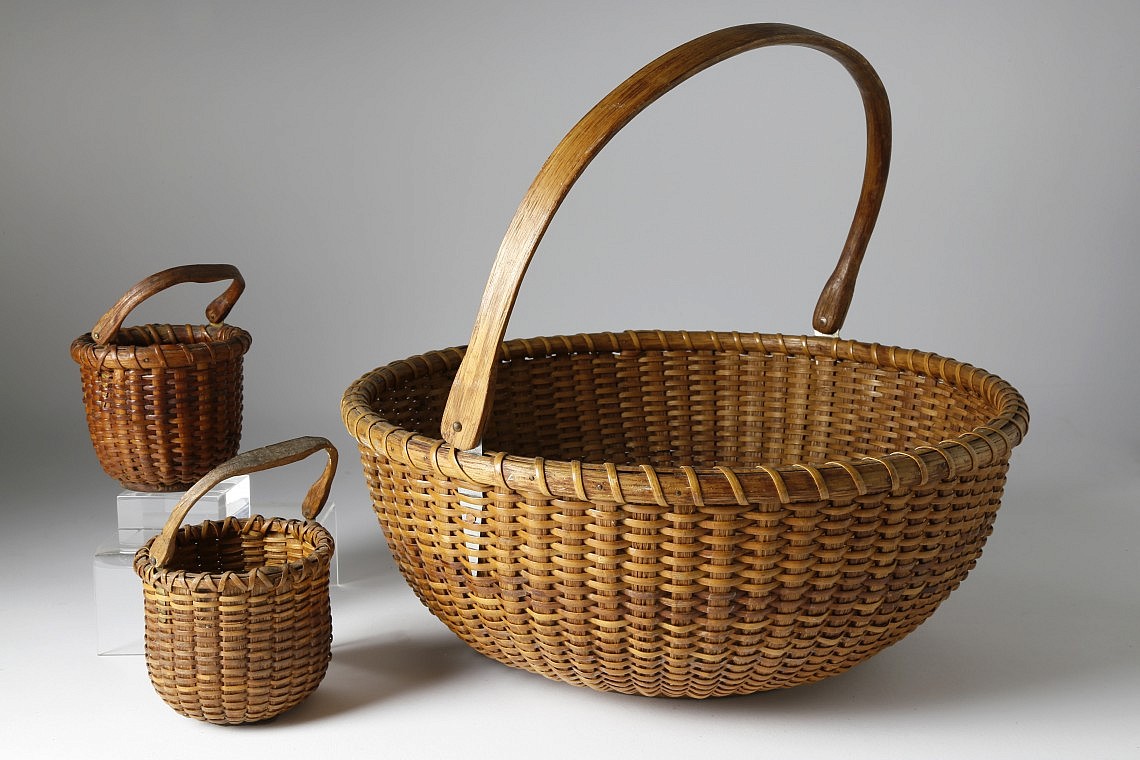Nantucket Basket Group of Nantucket Baskets Rafael Osona Auctions