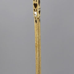 Fine Whaler Made Inlaid Whale Ivory and Whalebone Walking Stick