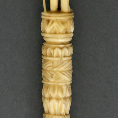 Very Fine Whaler Carved Whale Ivory Figural Bodkin