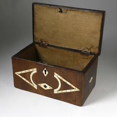 Whaler Made Inlaid Trinket Box