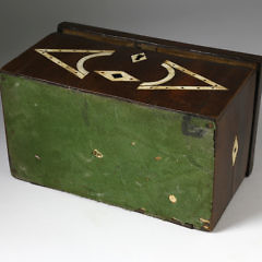 Whaler Made Inlaid Trinket Box