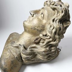 Carved American Maritime Bust of a Woman