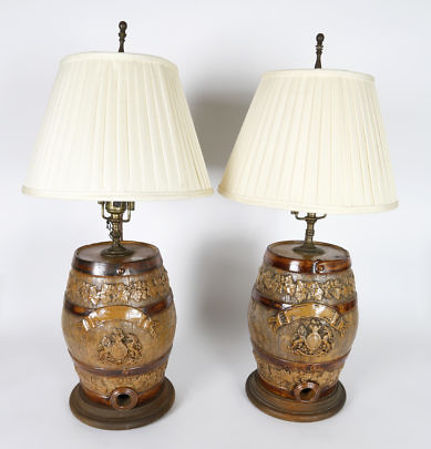 Whiskey Dispenser Lamps