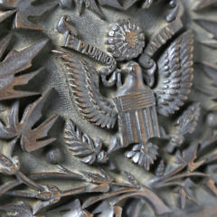 An American Masterfully Carved Gentleman’s Box