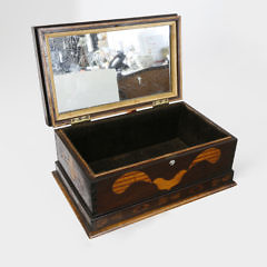 Whaler Made Inlaid Lady’s Dressing Box