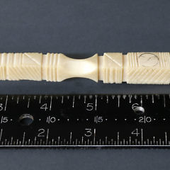 Very Long Whaler Made Whale Ivory Pie Crimper
