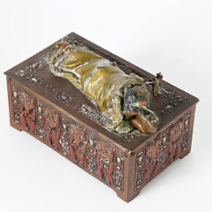 Austria Cold Painted Bronze Box