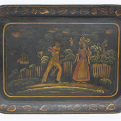 Paint Decorated Tray