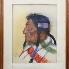 Daniel Cody Muller Portrait of Indian Elder